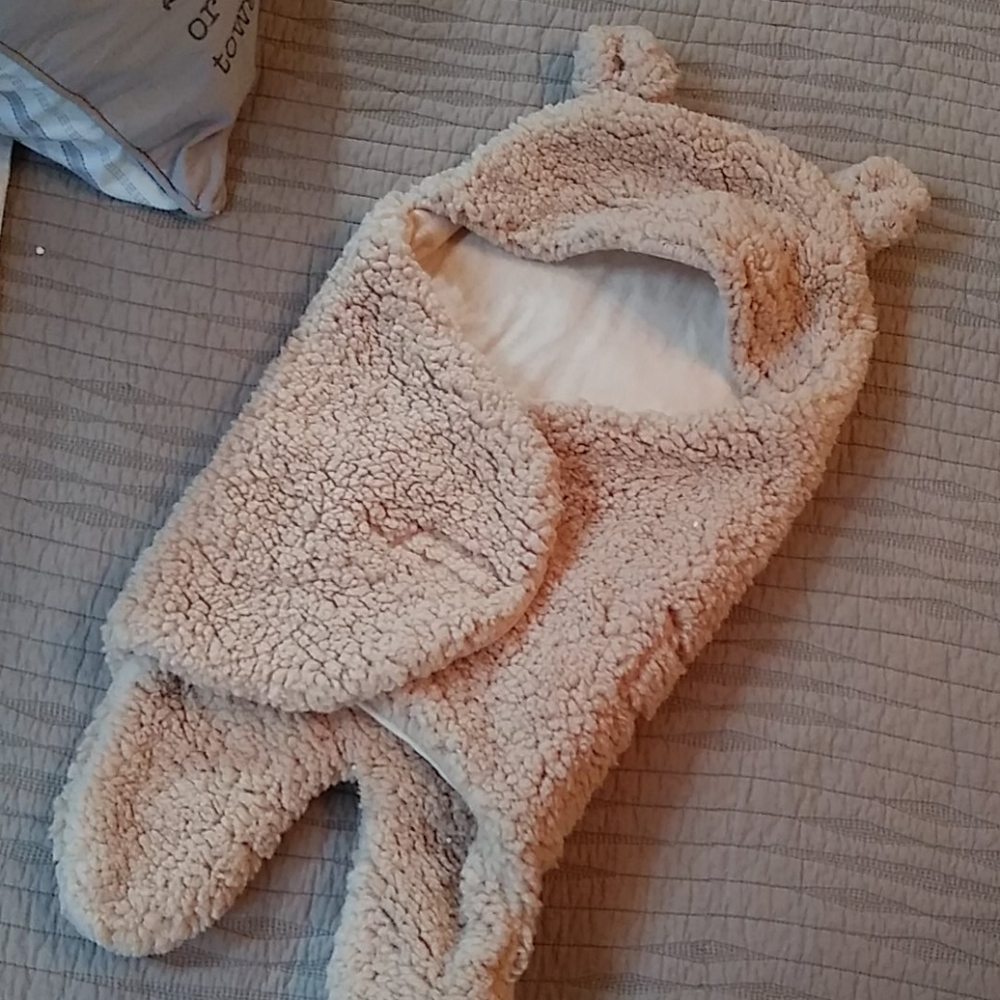 Teddy Bear 🐻 Swaddler Baby Wrap